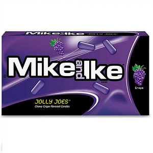 Mike and Ike Jolly Joes Grape Theatre Box 141g